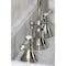 Kingston Brass KS2986BAL Heirloom Widespread Bathroom Faucet W/ Brass Pop-Up, Nickel KS2986BAL - alternate 7